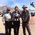 Edgar daKitty with the BLM officers